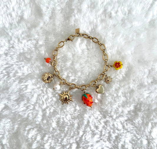 Bracelet Loly orange