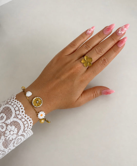 Bague Lyna jaune