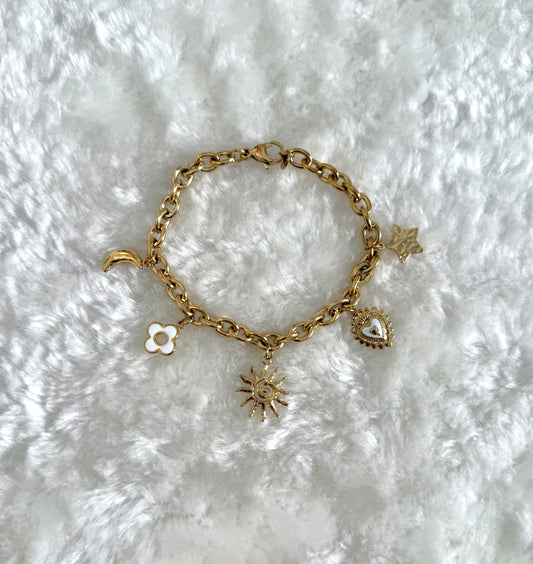 Bracelet Manolia blanc