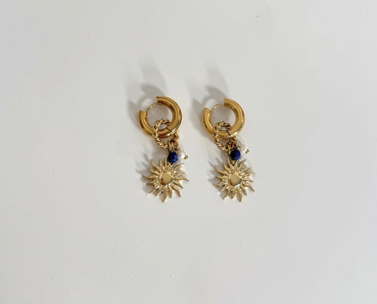 Boucles d'oreilles Santorin