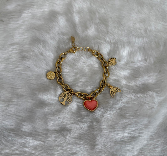 Myriam Coral Bracelet