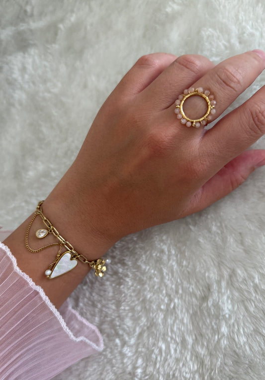 Bague Maya nude