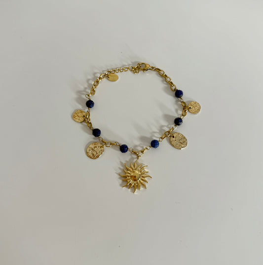 Bracelet Santorin bleu