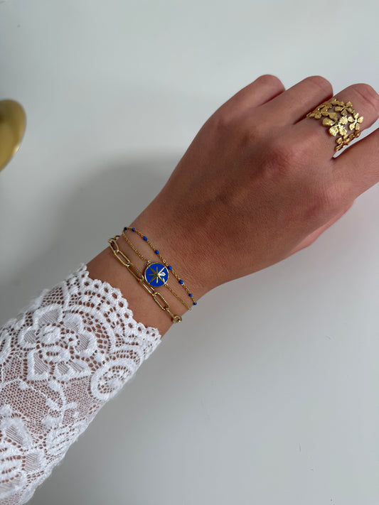 Bracelet Monica bleu