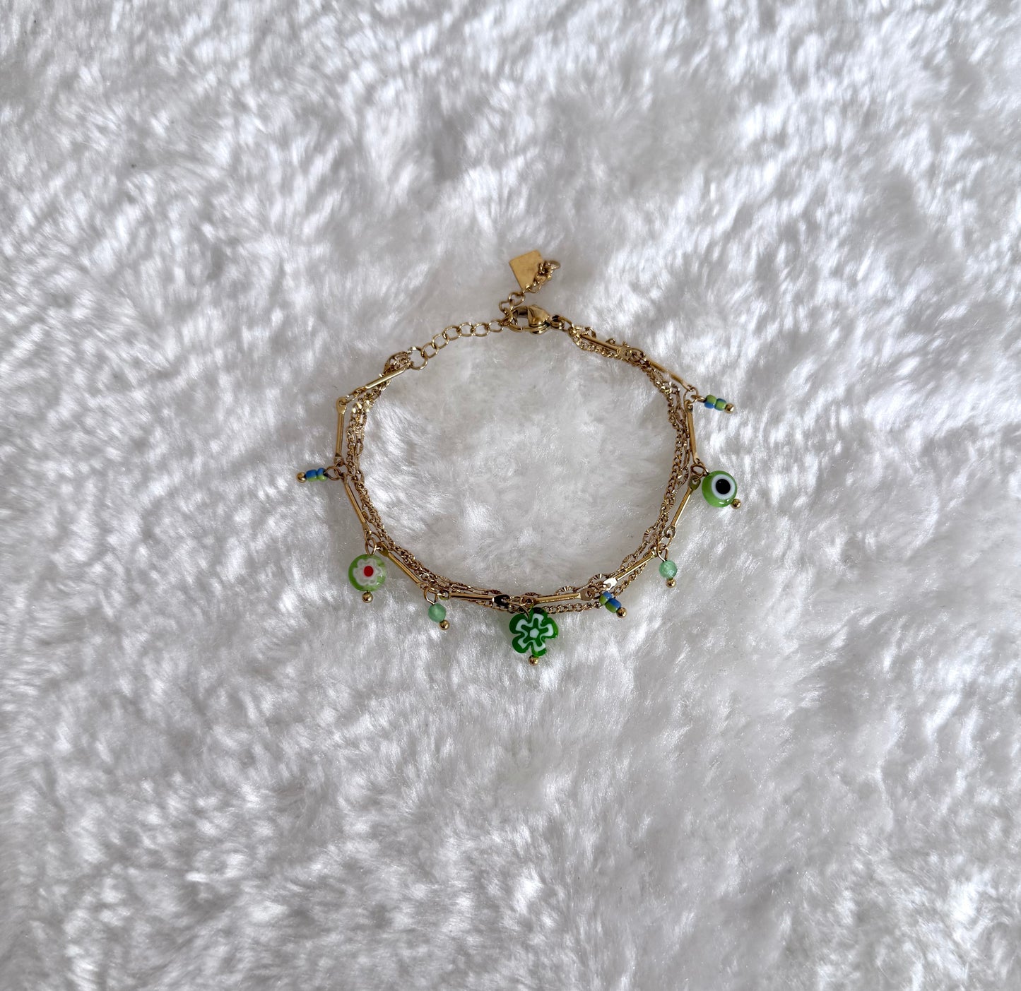 Bracelet Multi vert