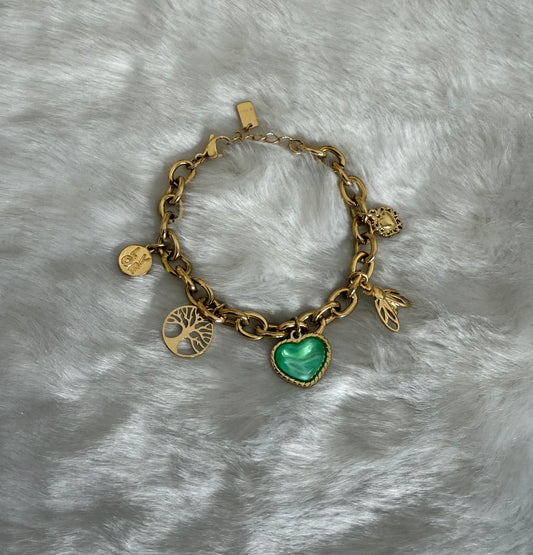 Myriam green bracelet