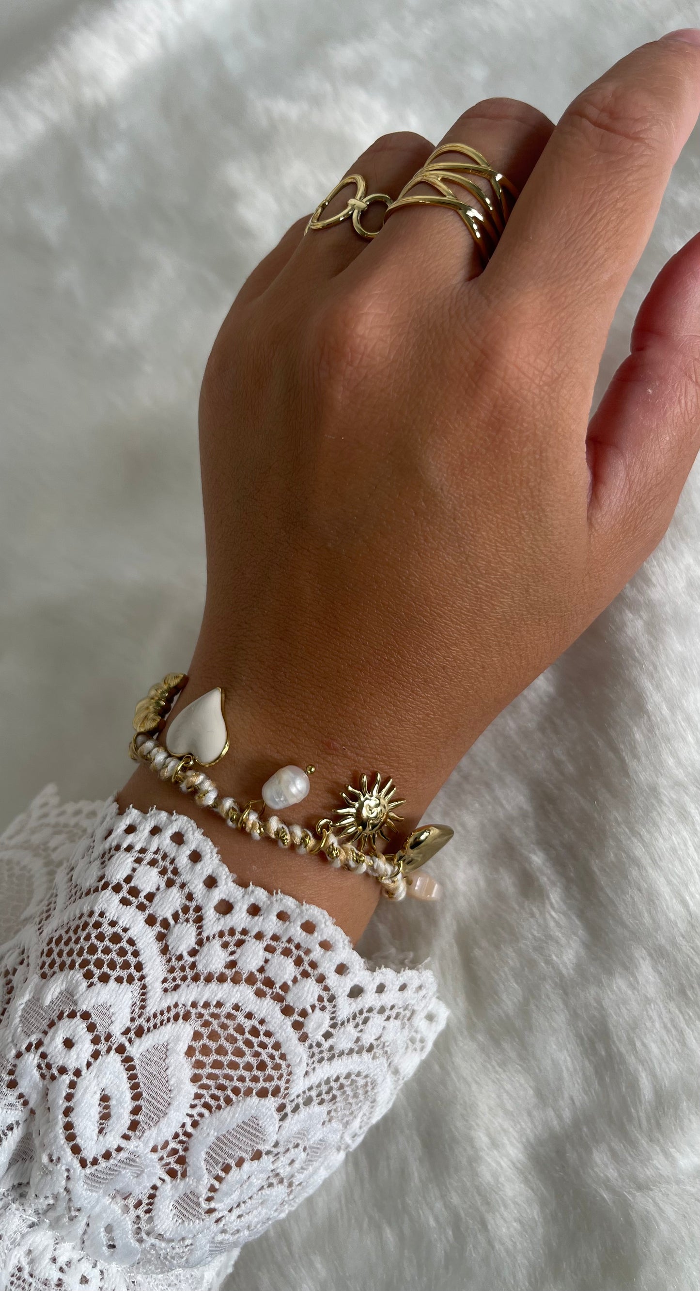 Bracelet Oman blanc