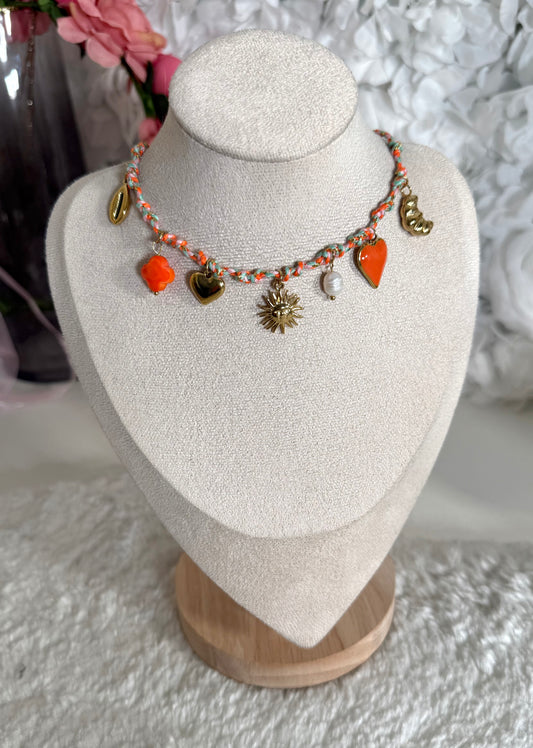 Collier Oman orange