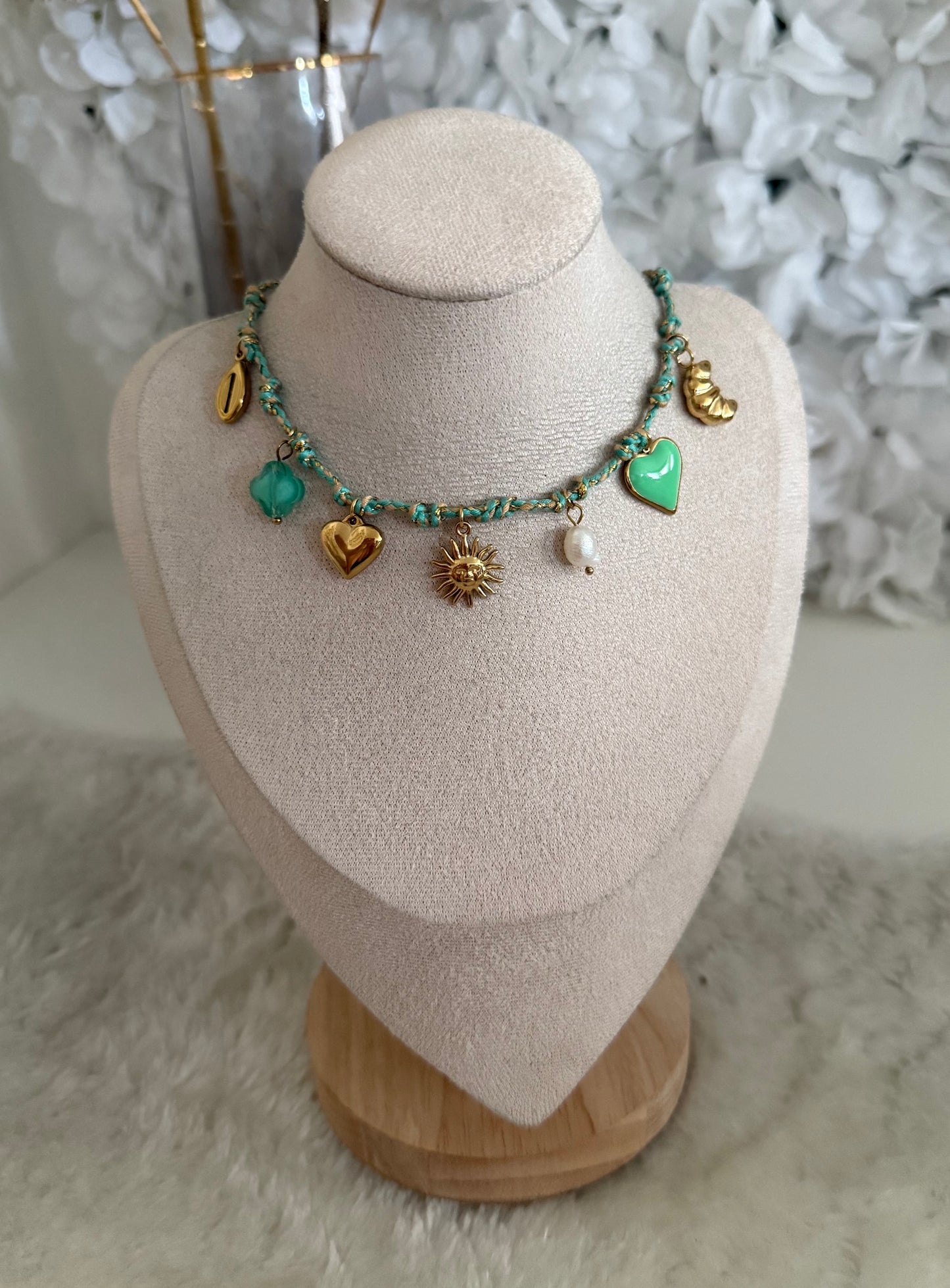 Collier Oman vert