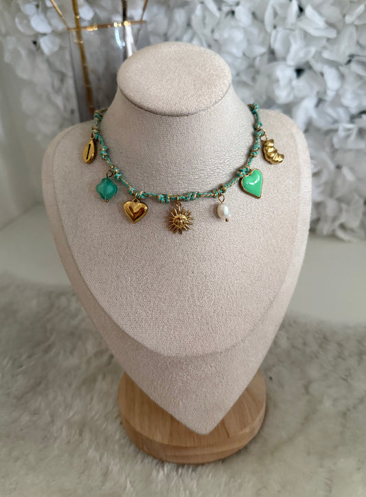 Collier Oman vert