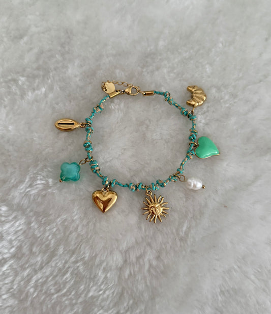 Bracelet Oman vert