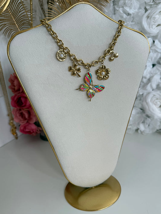 Collier Papillon color
