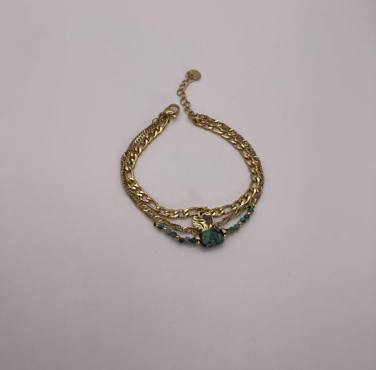 Bracelet Arianne vert