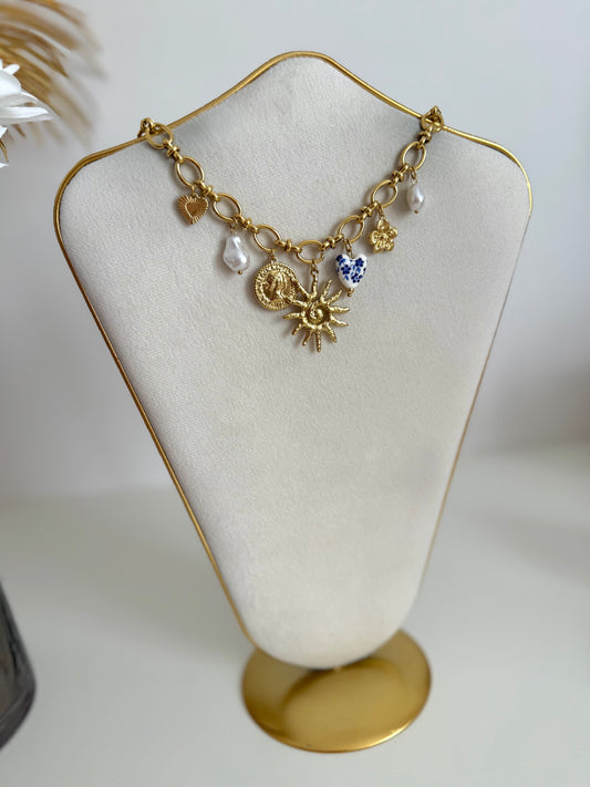 Collier Porcelaine