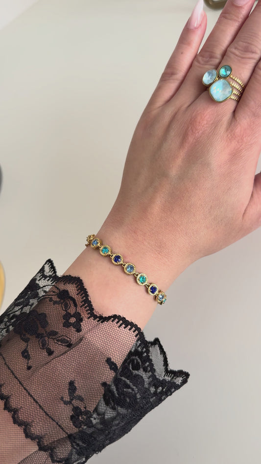 Bracelet Princesse bleu