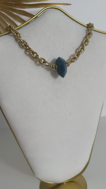 Collier Saphir
