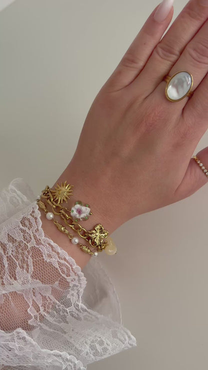 Bracelet Bloom blanc