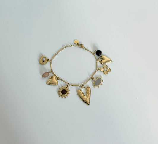 Bracelet Saly marron
