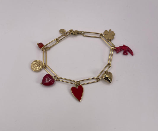 Bracelet Sam rouge