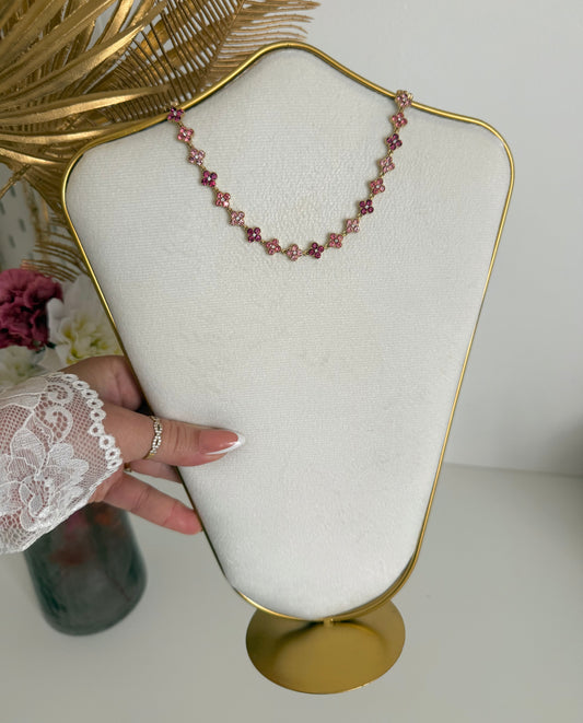 Collier Sisi rose