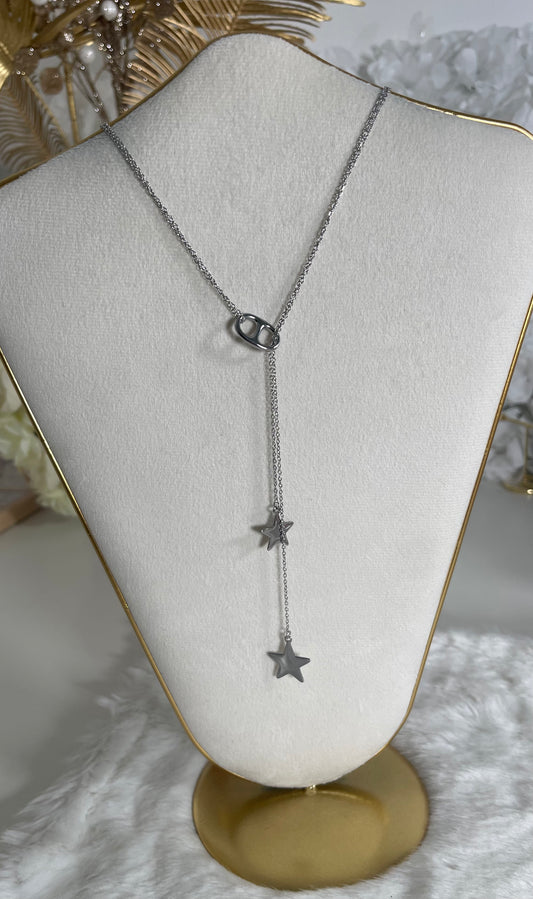 Starly silver necklace