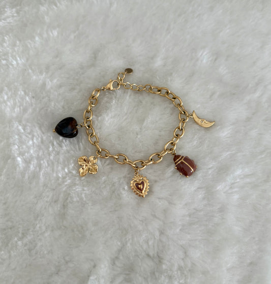 Bracelet Sidney marron