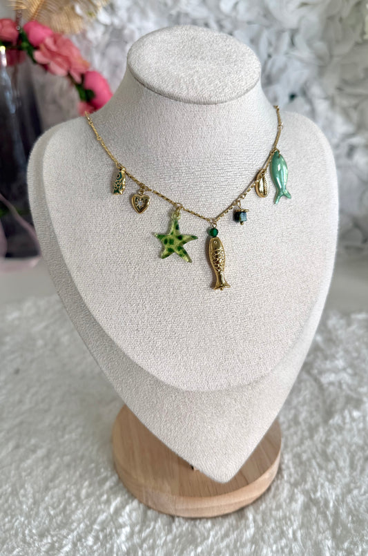 Collier Taylor vert