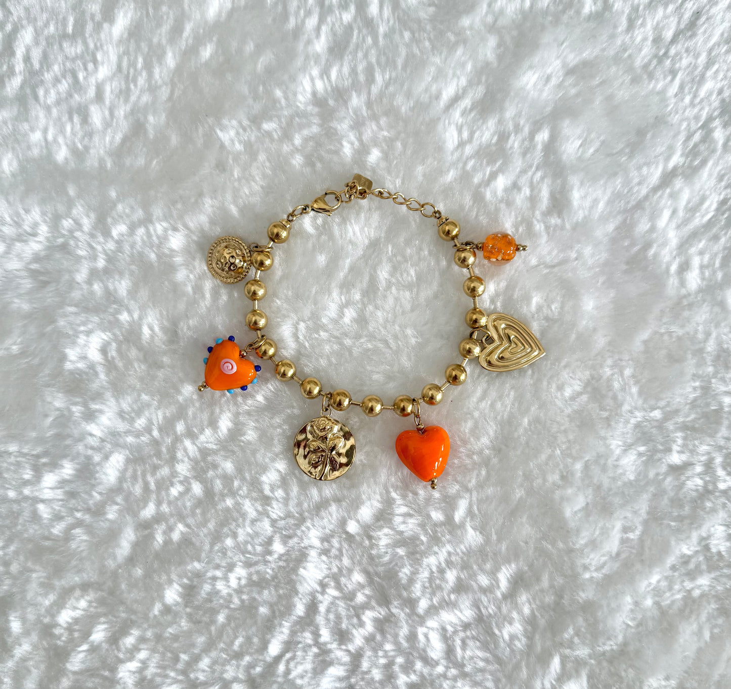 Bracelet Trinity orange