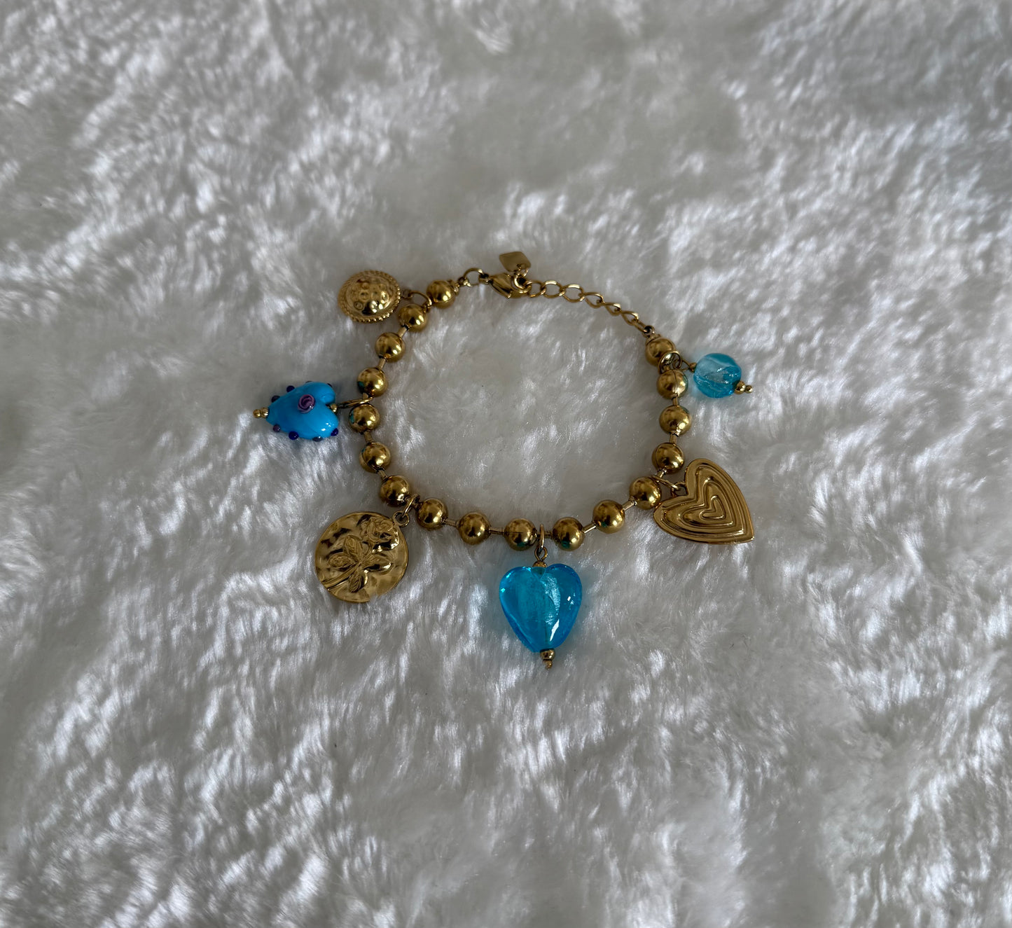Bracelet Trinity bleu