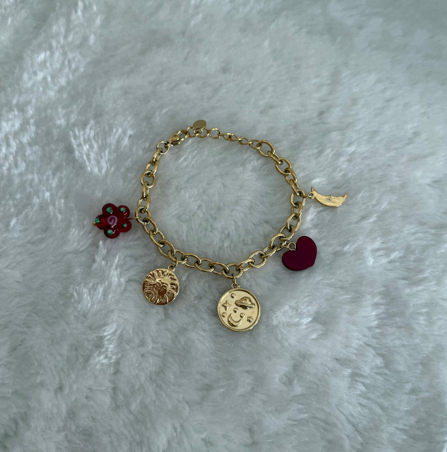 Bracelet Tina rouge